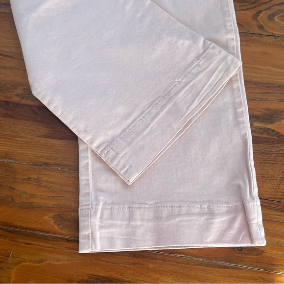 Marine Layer NEW Bridget Slim Wide Leg Crop Peach Whip Cropped size 4 - Picture 6 of 16